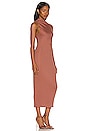 view 2 of 4 Nami Midi Dress in Brick Mauve