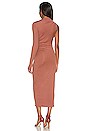 view 4 of 4 Nami Midi Dress in Brick Mauve