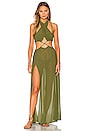 view 1 of 4 Scarlet Maxi Dress in Sage Green
