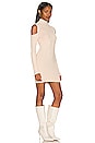 view 2 of 3 Taylor Sweater Dress in Taupe Nude