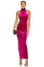 view 4 of 4 Bailey Gown in Magenta