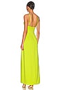 view 3 of 3 Reyna Maxi Dress in Lime Green