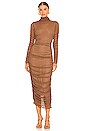 view 1 of 4 Joelle Midi Dress in Brown