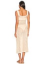 view 3 of 3 Athena Crochet Dress in Ivory