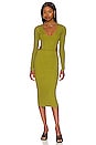 view 1 of 3 Rosabella Midi Dress in Olive Green