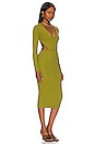 view 2 of 3 Rosabella Midi Dress in Olive Green