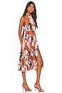view 2 of 4 VESTIDO MIDI CASSY in Floral Tropics