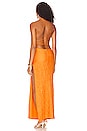 view 4 of 4 Joy Maxi Dress in Orange Citrus
