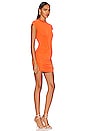 view 2 of 3 Khloe Mini Dress in Sunset Orange