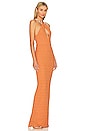 view 2 of 3 Camry Maxi Dress in Ginger Orange
