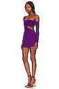 view 3 of 4 Aviana Knit Dress in Purple