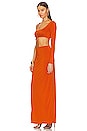 view 3 of 4 x REVOLVE Jocelyn Maxi Dress in Rust
