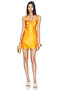 view 1 of 3 Lorelei Mini Dress in Apricot Orange