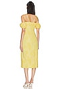 view 3 of 4 Clemence Midi Dress in Buttercream Yellow