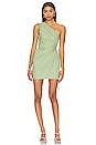 view 1 of 4 Sienna Mini Dress in Sage Green
