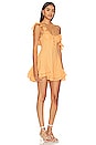 view 3 of 4 Cecilie Mini Dress in Peach