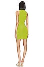 view 3 of 3 Rizzel Cutout Mini Dress in Lime