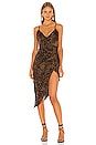 view 1 of 4 Juliana Midi Dress in Brown Leopard