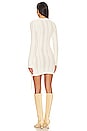 view 3 of 3 Anira Cable Dress in Ivory