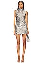 view 1 of 4 Ilana Mini Dress in Silver