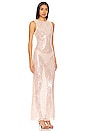 view 2 of 4 Rena Lace Maxi Dress in Nude