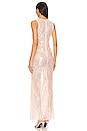 view 3 of 4 Rena Lace Maxi Dress in Nude