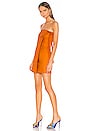 view 3 of 4 Ila Strapless Mini Dress in Desert Orange