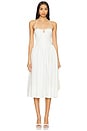 view 1 of 3 Paz Midi Dress in White
