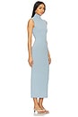 view 3 of 4 Phoebe Midi Knit Dress in Icy Blue