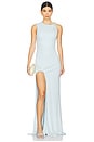 view 1 of 4 Azores Gown in Light Blue