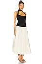 view 3 of 4 Andrade Midi Dress in Black & White