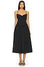 view 1 of 3 Moroccan Midi Dress in Black
