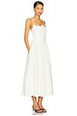 view 2 of 3 Antonella Midi Dress in White