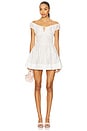 view 1 of 3 Anastacia Mini Dress in White