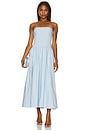 view 2 of 3 Tomasia Midi Dress in Chalk Blue