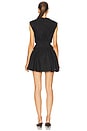 view 4 of 4 Harlow Linen Mini Dress in Black