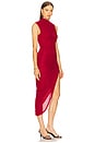 view 2 of 3 Paulino Midi Dress in Oxblood