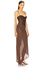 view 2 of 4 Greer Maxi Dress in Chocolate Brown