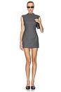 view 1 of 3 Arden Mini Dress in Charcoal