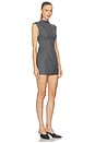 view 2 of 3 Arden Mini Dress in Charcoal