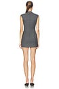 view 3 of 3 Arden Mini Dress in Charcoal