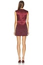 view 3 of 4 VESTIDO PEYTON in Burgundy