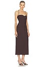 view 2 of 4 Noeme Midi Dress in Oxblood