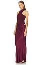 view 3 of 4 Estrella Maxi Dress in Oxblood