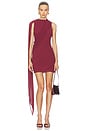 view 1 of 3 Casilda Mini Dress in Oxblood