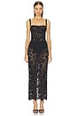 view 1 of 3 Adilia Midi Dress in Black
