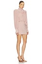 view 2 of 3 Davinia Mini Dress in Mauve