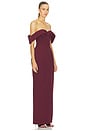 view 2 of 3 Carina Maxi Dress in Oxblood
