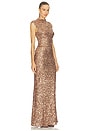 view 3 of 5 Emma Maxi Dress in Bronze