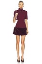 view 1 of 3 ISADORA 원피스 in Burgundy
